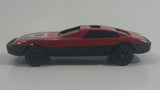 Unknown Brand Red Sports Car #2 Die Cast Toy Car Vehicle Made in China