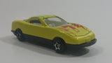 Greenbrier International DTSC Imports Yellow Sports Car #7 Die Cast Toy Car Vehicle