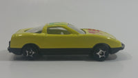 Greenbrier International DTSC Imports Yellow Sports Car #7 Die Cast Toy Car Vehicle
