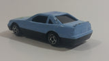 Unknown Brand Sky Blue Sports Car #25 Die Cast Toy Car Vehicle Made in China