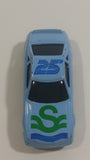Unknown Brand Sky Blue Sports Car #25 Die Cast Toy Car Vehicle Made in China
