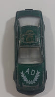 Unknown Brand Dark Green Sports Car A.D Die Cast Toy Car Vehicle Made in China
