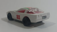 Rare Majorette Novacar No. 103 Chevrolet Corvette Grand Prix #23 White Die Cast Plastic Body Toy Race Car Vehicle