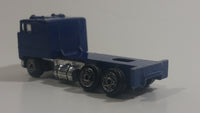 Summer Marz Karz No. S8567 Kenworth K100 Semi Tractor Truck Dark Blue 1/90 Scale Die Cast Toy Car Vehicle