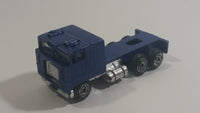 Summer Marz Karz No. S8567 Kenworth K100 Semi Tractor Truck Dark Blue 1/90 Scale Die Cast Toy Car Vehicle
