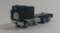 Summer Marz Karz No. S8567 Freightliner Semi Tractor Truck Black Die Cast Toy Car Vehicle