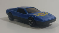 Yatming No. 802 Ferrari 328 GTB Blue #2 Die Cast Toy Super Dream Car Vehicle