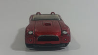 2006 Matchbox MBX Metal Ford Shelby Cobra Concept Metalflake Deep Red Die Cast Toy Car Vehicle