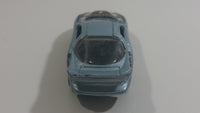 2002 Hot Wheels Pontiac IROC Firebird Silver Blue Die Cast Toy Race Car Vehicle