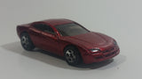 2000 Hot Wheels First Editions Dodge Charger R/T Dark Red Die Cast Toy Car Vehicle