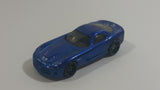 2006 Hot Wheels First Editions 2006 Dodge Viper Coupe Metalflake Blue Die Cast Toy Car Vehicle