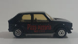 Maisto VW Golf GTI Pizza Pizzaria 967-1111 Black Die Cast Toy Car Vehicle