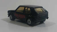 Maisto VW Golf GTI Pizza Pizzaria 967-1111 Black Die Cast Toy Car Vehicle