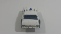 Vintage 1977 Hot Wheels Olds 442 Police Cruiser White Die Cast Toy Car Vehicle BW Hong Kong