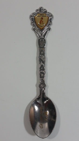 Okanagan Falls Ann's Doll House Oliver, B.C. Canada Metal Spoon Souvenir Travel Collectible