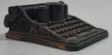 Vintage 1976 Durham Industries Holly Hobbie "Old Fashioned Collectors Miniatures" No. 19 Die Cast Metal Antique Type Writer with Working Roller