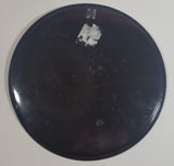 Vintage Disneyland California State Landmarks and Cartoon Characters Black 11" Diameter Round Tin Metal Serving Tray Souvenir