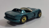 1995 Hot Wheels Gold Medal Speed Dodge Viper RT/10 Dark Metalflake Green Die Cast Toy Dream Sports Car Vehicle