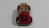 2006 Hot Wheels Classics Series 2 Volkswagen Beetle Convertible Spectraflame Red Die Cast Toy Car Vehicle