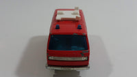 Siku Eurobuilt No. 1331 VW Transporter Van Feuerwehr 112 Fire Fighter Red 1/55 Scale Die Cast Toy Car Rescue Emergency Vehicle with Opening Hatch Door