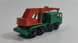 Vintage 1965 Matchbox Series Lesney Products 8 Wheel Crane Truck No. 30 Green Die Cast Toy Car Vehicle Made in England