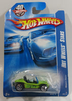 2008 Hot Wheels Stars 40 Years 1958-2008 Meyers Manx Bright Green Die Cast Toy Car Vehicle - New in Package Sealed