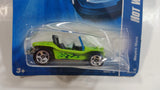 2008 Hot Wheels Stars 40 Years 1958-2008 Meyers Manx Bright Green Die Cast Toy Car Vehicle - New in Package Sealed