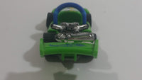 2014 Hot Wheels Race Track Aces Let's Go Bright Green Die Cast Toy Car Go Kart Vehicle