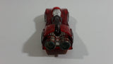 2001 Hot Wheels Power Rocket Clear Red Die Cast Toy Fantasy Race Car Vehicle