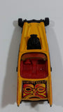 2003 Hot Wheels Tiki Blasters '57 Roadster Yellow Orange Die Cast Toy Car Vehicle