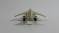 Unknown Brand Military Fighter Jet Light Brown Die Cast Toy Airplane Vehicle
