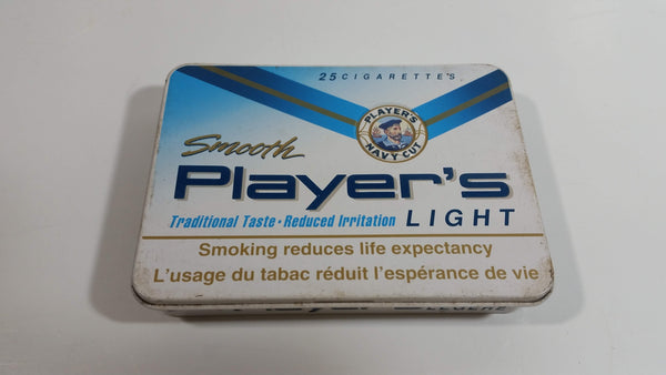 cigarette players light Vintage Player's Tobacco Tin PlayFare's Light Cigarettes Green