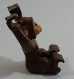 1990-2002 Lego Duplo Brown Monkey Plastic Toy Zoo Animal Figure