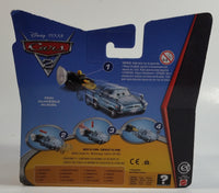 2011 Mattel Disney Pixar Cars 2 Action Agents Finn McMissle Blue Die Cast Toy Car Vehicle with Spy Gear Car Launcher New in Package