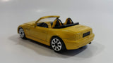 Burago Street Fire No. 4179 BMW M Roadster Yellow 1/43 Scale Die Cast Toy Car Vehicle New in Box
