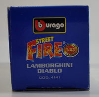 Burago Street Fire No. 4141 Lamborghini Diablo Purple 1/43 Scale Die Cast Toy Car Vehicle New in Box