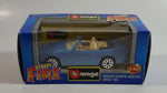Burago Street Fire No. 4109 Mercedes-Benz 300 SL Blue 1/43 Scale Die Cast Toy Car Vehicle New in Box