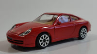 Burago Street Fire No. 4178 Porsche 911 Carrera '97 Red  1/43 Scale Die Cast Toy Car Vehicle New in Box