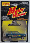 1997 Maisto Motor Works Limited Edition No. 58 Ford Explorer Green Blue Die Cast Toy Car Vehicle New in Package