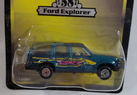 1997 Maisto Motor Works Limited Edition No. 58 Ford Explorer Green Blue Die Cast Toy Car Vehicle New in Package