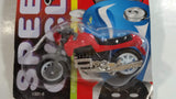 Vintage Yatming Road Tough Speed Cycle No. 1331-6 Motorcycle Street Bike BMW Red Die Cast Toy Car Vehicle New in Package