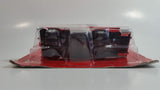 Rare Vintage Yatming Road Tough Classic Runners No. 8801 1959 Ford Fairlane 500 Red and Silver with Black Top Pull-Back Motorized Friction 1/43 Scale Die Cast Toy Car Vehicle New in Package