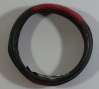 Vintage Spoldzielnia Rzemieslnicza Polish Leather Like Multicolored Bracelet