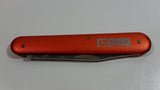 Grand Harvest Knife Serrated Tipped Butter Knife Style in Orange Case