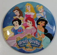 Walt Disney Ariel's Grotto Disney Princess Celebration 3" Round Circular Button Pin Collectible