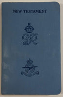 1939 RCAF Royal Canadian Air Force New Testament Bible - No Name Assigned