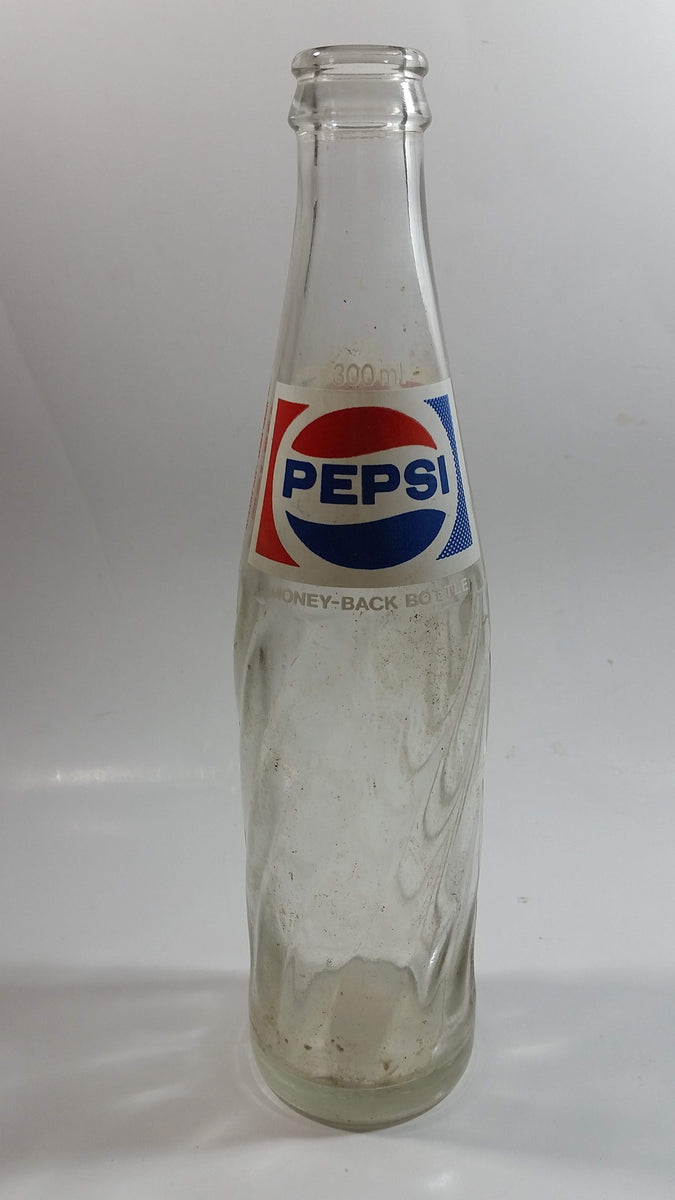 Vintage 1978 Glass Pepsi Bottle 10.6 oz fl 300mL English & French ...