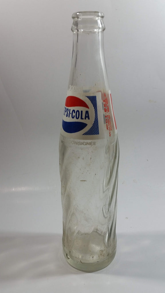 Vintage 1978 Glass Pepsi Bottle 10.6 oz fl 300mL English & French ...