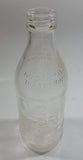 Vintage 1960s Tab Sugar Free Soda Pop Drink 10 Fl oz. Embossed Clear Glass Bottle