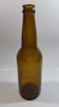 Antique Silver Spring Brewery Victoria B.C. Embossed Brown Glass Beer Bottle